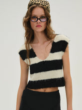 Meggy Crop Top and Scarf - Black