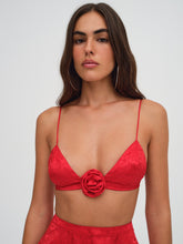 Otessa Rose Bralette - Red