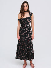 Aigrette Maxi Dress - Black