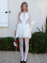 Tara Mini Dress - White
