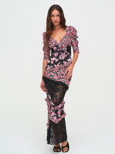 Emalyn Maxi Dress - Black