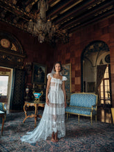 Annabelle Lace Gown - Cream