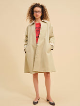 Gabardine Trench Coat - CAMEL
