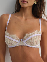 Victoria Lace Underwire Bra - Cream