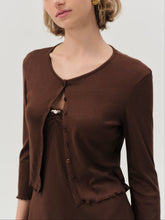 Elliana Cardigan - Chocolate