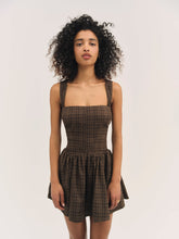 Ginny Mini Dress - Brown