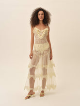 Adeline Lace Maxi Dress - Vintage Cream