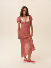Bradford Gingham Maxi Dress - Red