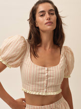 Naomi Crop Top - Red