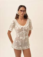 Sara Romper - White