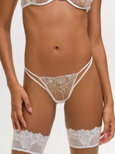 Seashell Thong Panty - Silver