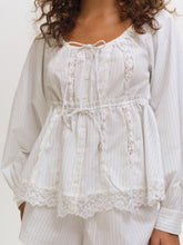 Trixie Sleep Top - Off White
