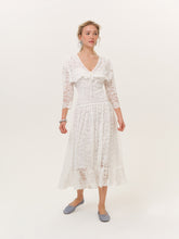 Lost at Sea Midi Dress - Cream