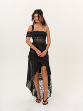 Soluna Midi Dress - Black