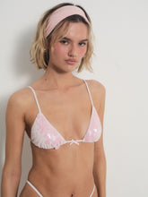 Louise Bikini Top - Pink