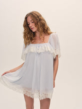 Mayfair Mini Dress - Baby Blue