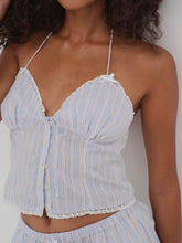 Lakeside Stripe Top - Blue