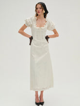 Adelie Midi Dress - White