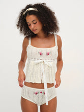 Nathalie Cheeky Panty - White