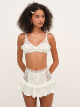 Lana Corset Skirt - White