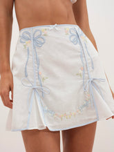 Baby Bows Skirt - White