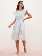 Bluebell Gingham Apron - Blue