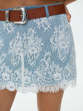 Della Denim Skort - Blue