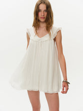 All Aboard Mini Dress - White