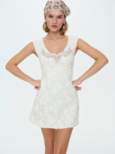 Shayla Mini Dress - Cream