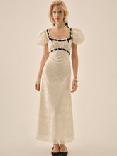 Creampuff Lace Maxi Dress - Cream