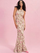 Esme Rose Embroidered Gown - Pink