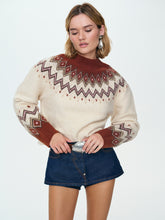 Fair Isle Sweater - Tan