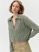 Madison Chenille Polo - Green