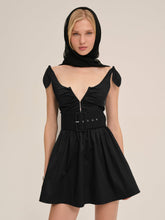 Quinne Mini Dress - Black