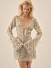 Twinkle Sequin Mini Dress - Silver