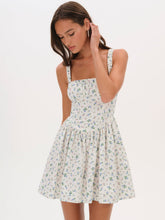 Zofia Mini Dress - Blue