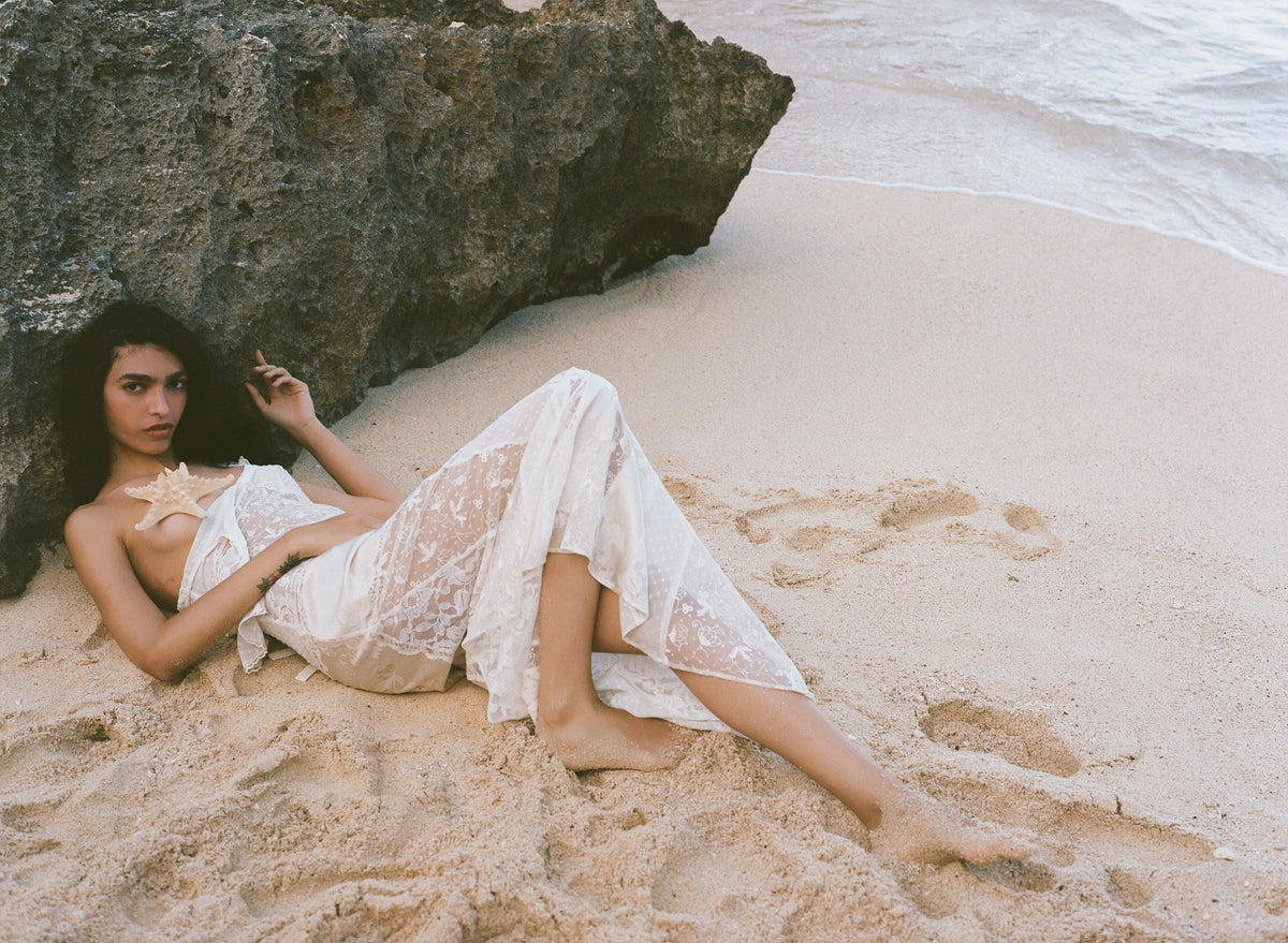 Bellamy Maxi Dress - Cream