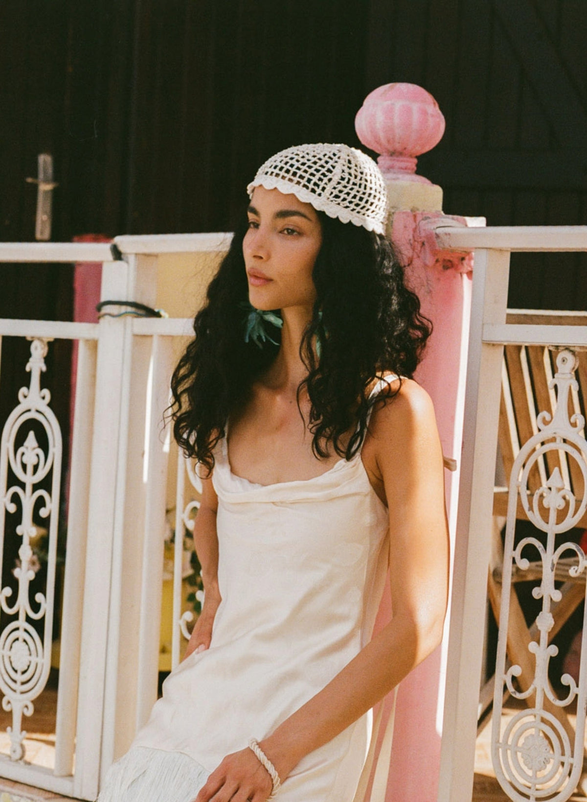 Amber Beanie - Cream