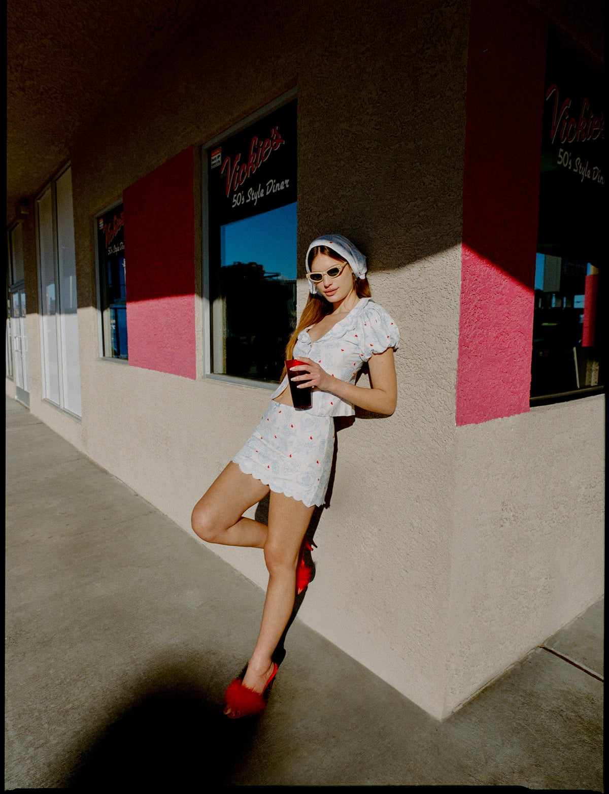 Livia Linen Mini Skirt - White