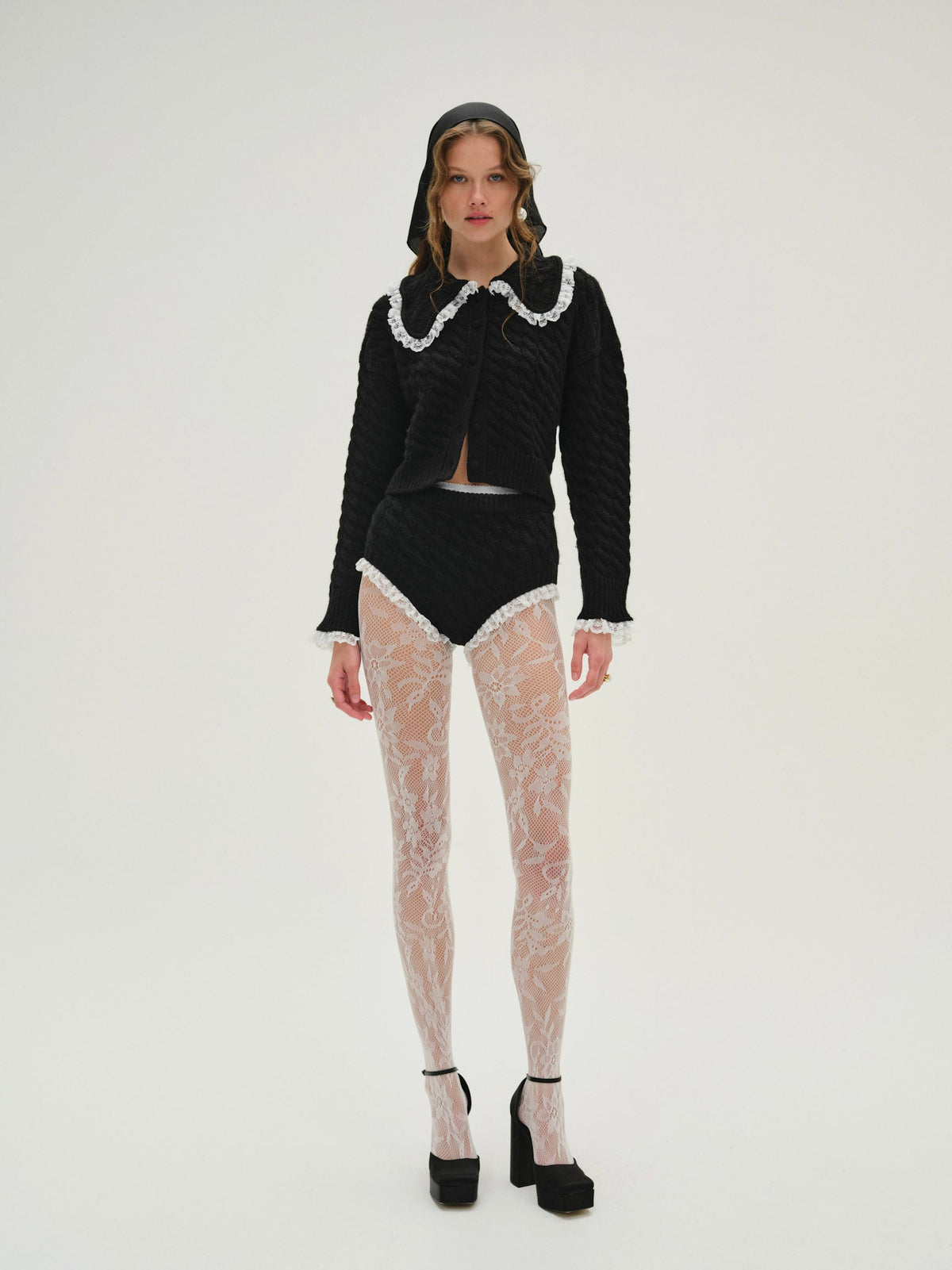 Milana Knit Panty - Black