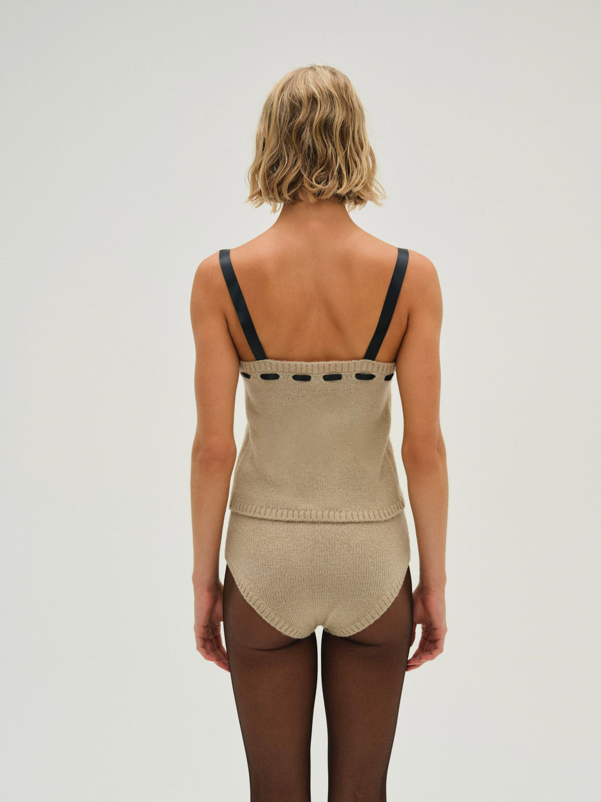 Beverly Knit Panty - Tan