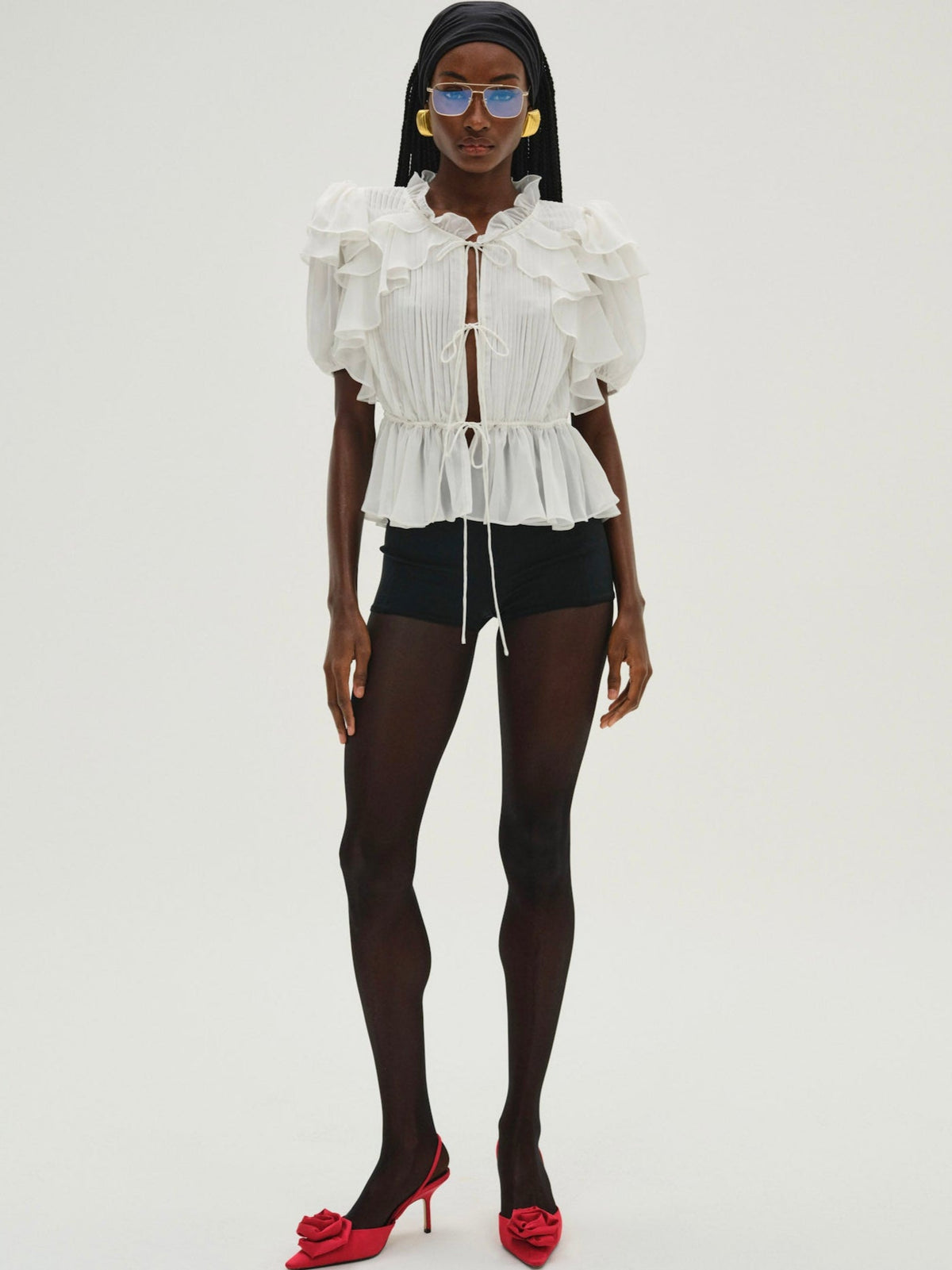 Contessa Blouse - Cream