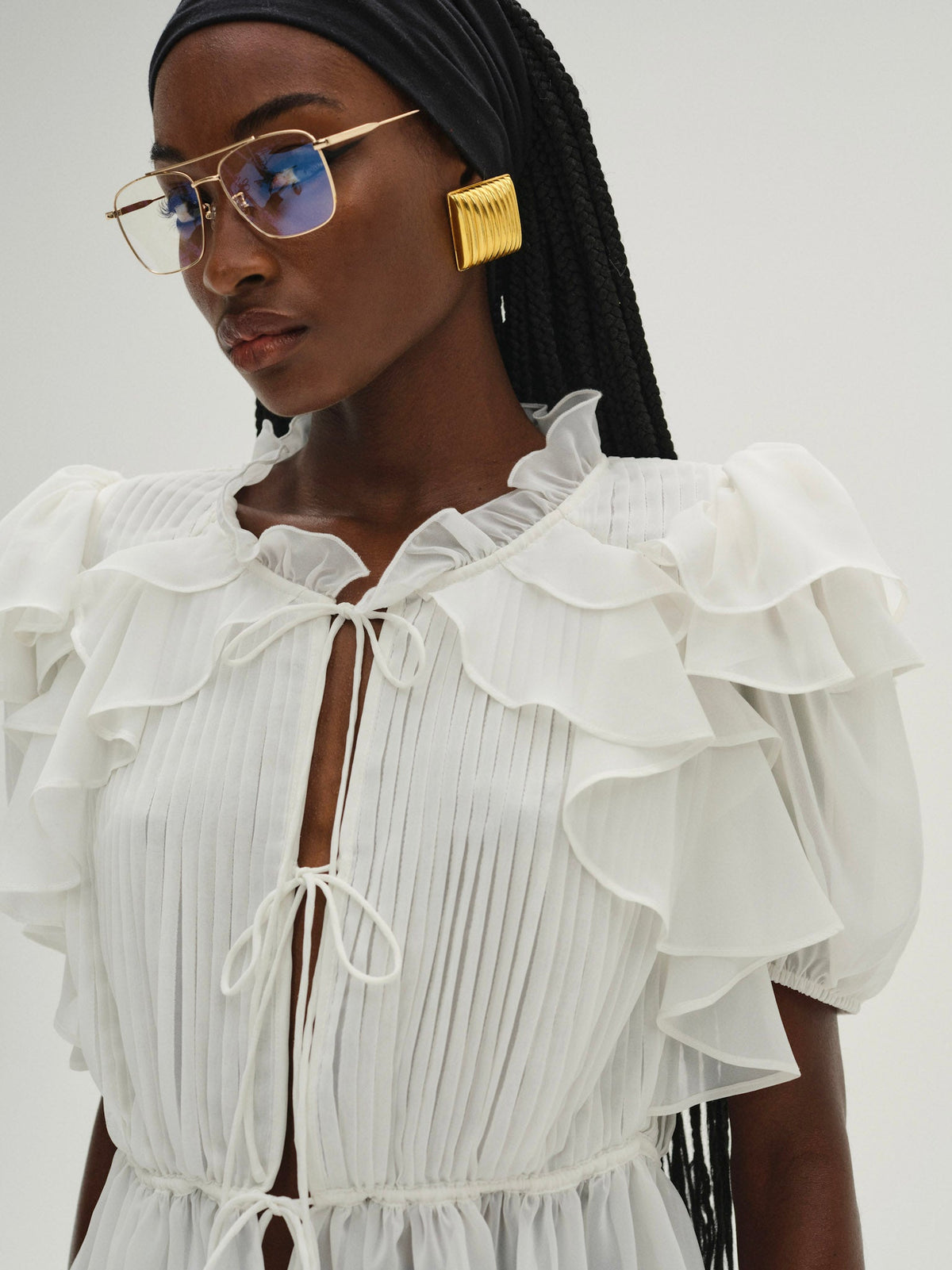Contessa Blouse - Cream