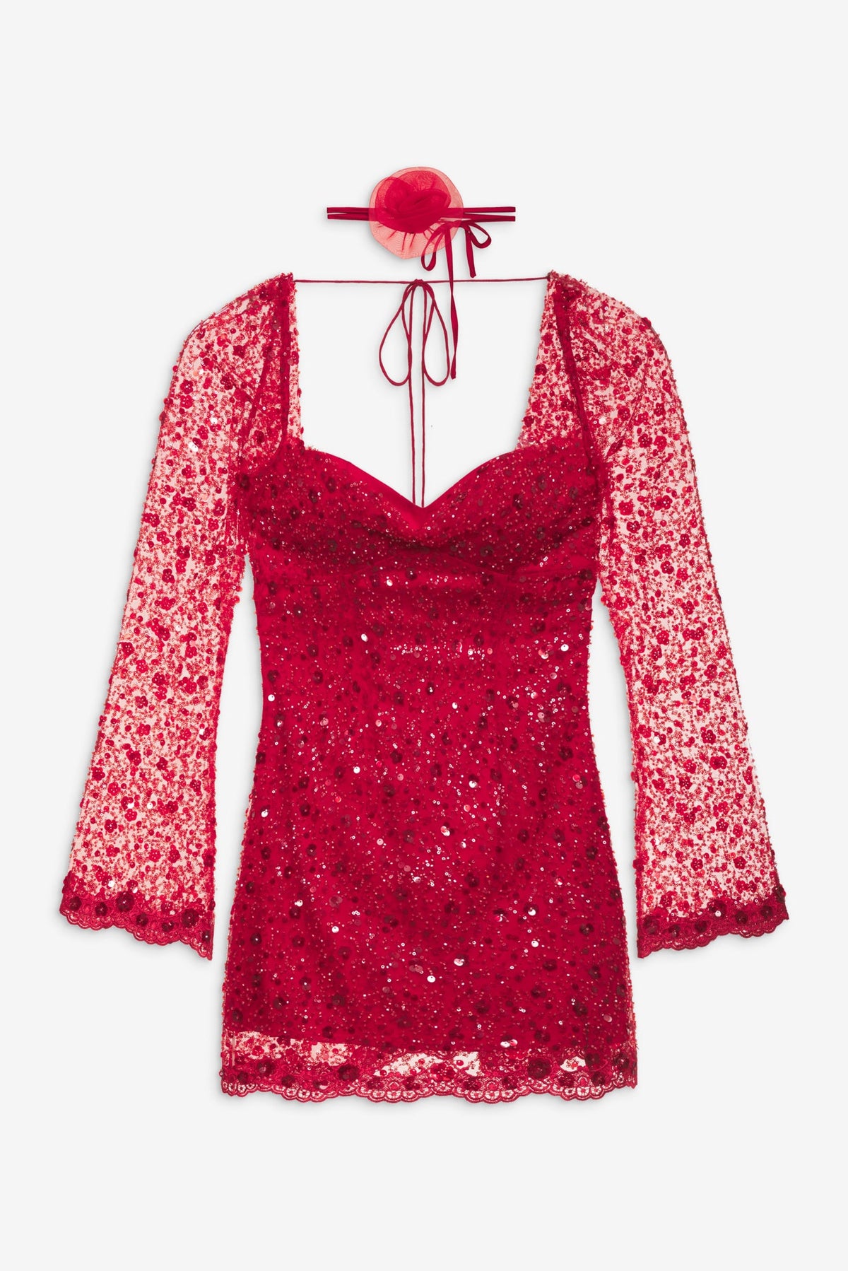 Gwendolyn Mini Dress - Red