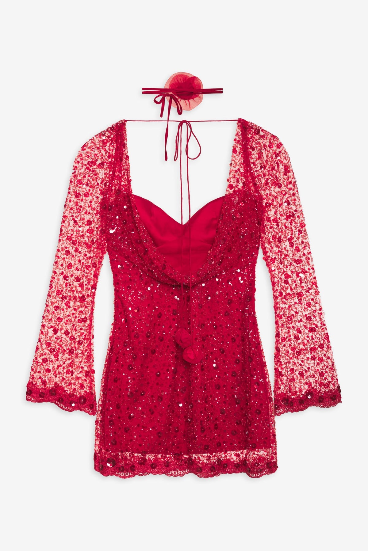 Gwendolyn Mini Dress - Red