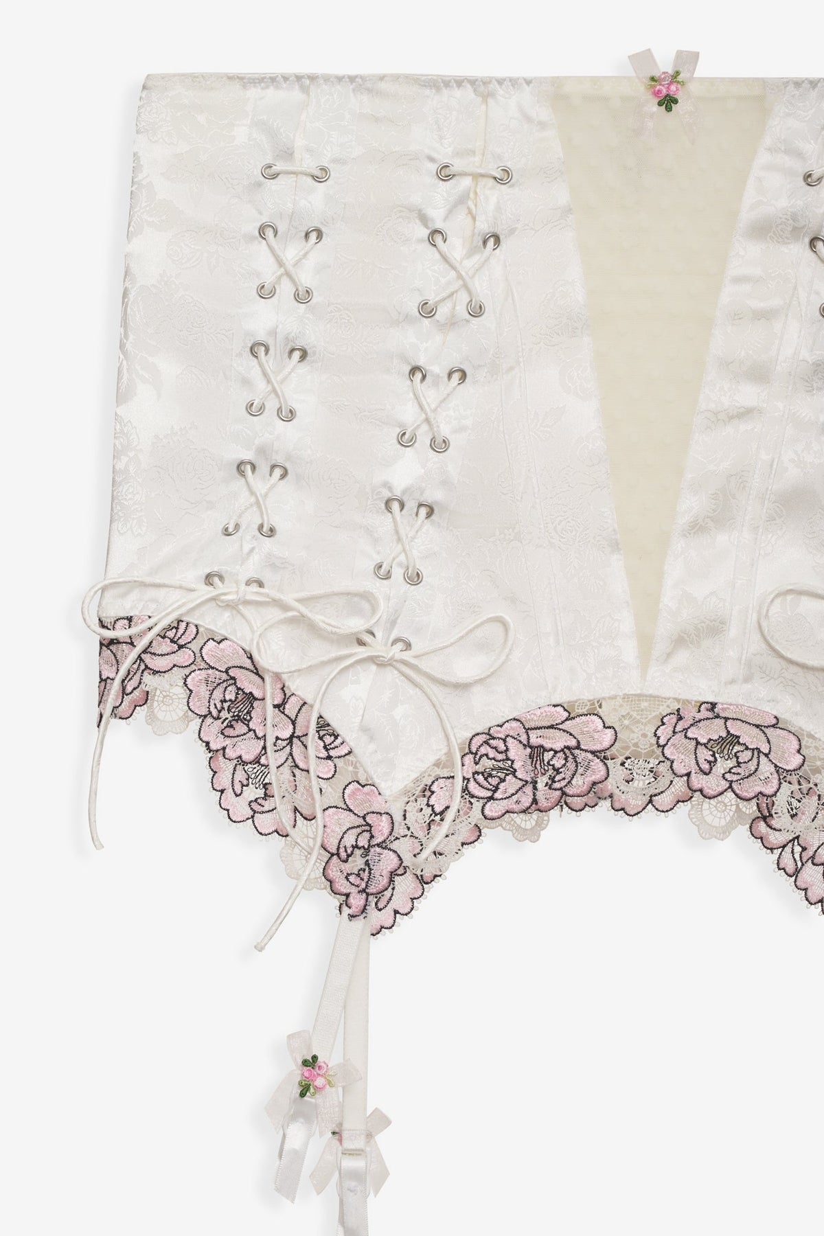 Marit Garter Skirt - White