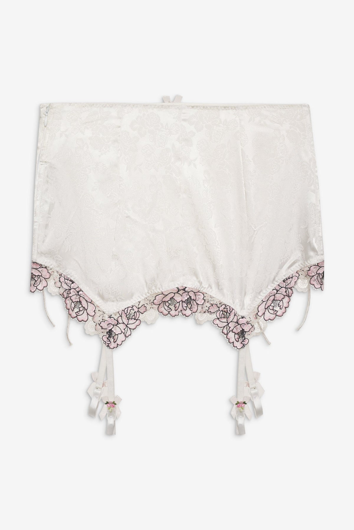 Marit Garter Skirt - White