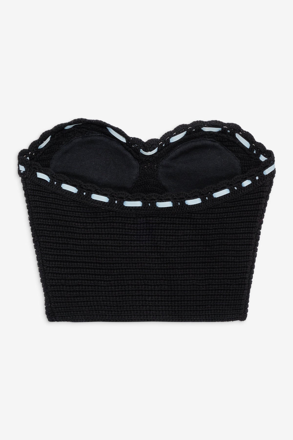 Kelsey Crochet Top - Black