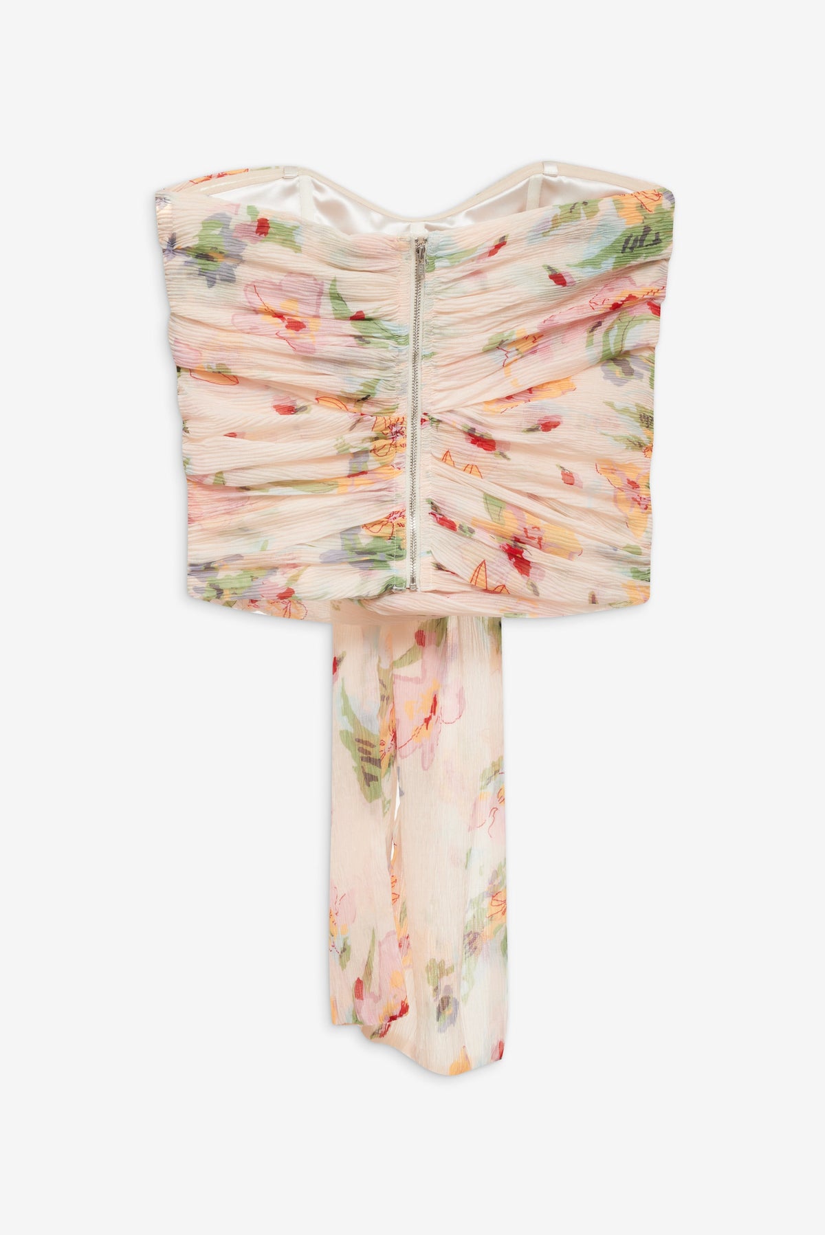 Abby Strapless Top - Multi
