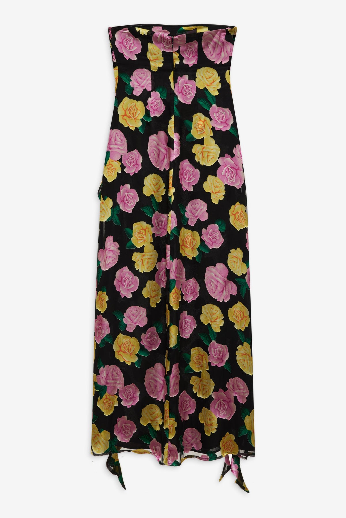 Madison Strapless Maxi Dress - Black